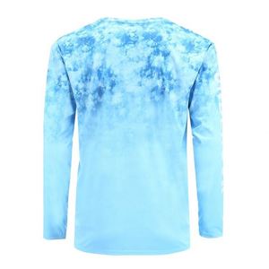 Ropa deportiva de microfibra de poliéster 100% de alta calidad, camisas de pesca UPF 50 a prueba de viento, transpirable, cómodo, estampado de talla grande rápido - Product Image 3