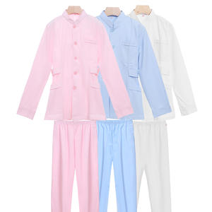 Femme médecin deux pièces gommage ensembles à manches longues Style chinois vêtements de <span class=keywords><strong>travail</strong></span> avec col montant pour l'hôpital soins infirmiers maison soignant <span class=keywords><strong>travail</strong></span> - Product Image 1