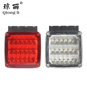 Deba Không Thấm Nước Chất Lượng Cao LED 24V Xe Tải Nặng Trailer Dừng Đèn Hậu Phía Sau Chống Sương Mù Đèn