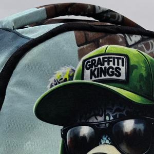 ग्राफिटी बैगपैक लैपटॉप मोचिला डिजाइनर कूल भालू प्रिंट बैकपैक स्कूल लड़कियों के लिए छात्र बैग - Product Image 4