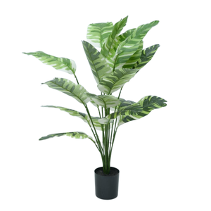 Bán buôn 18 lá turtleback chậu cây nhân tạo trong nhà 6ft Chất lượng cao Nhà máy nhựa cho mục đích trang trí - Product Image 5