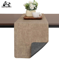 Nappes de table de luxe en cuir PU sur mesure pour mariages et Noël, pour tables à manger