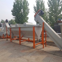 Système de ligne de lavage et de recyclage de bouteilles en plastique PET personnalisable 1000 kg/h pour usine de fabrication de machines à plastique