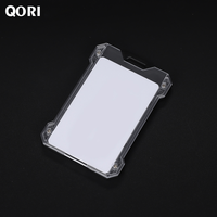 Porte-cartes portable Qori en acrylique PVC non étanche pour le camping/la randonnée/la pêche/les voyages - Toutes saisons