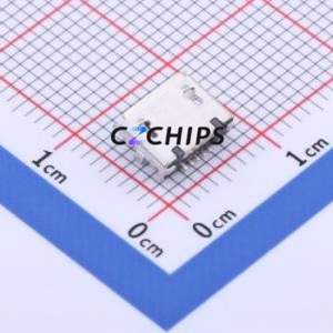 KH-MICRO6.4ZH-5PJ USB Connector SMD Connector ( Connector Type: Micro-B )( Protocol Standard: USB 2.0 )( Gender: Female ) - Product Image 2