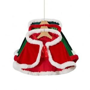 Disfraz de Santa Claus Navideño Listo para Enviar, Capa Roja de Mamá <span class=keywords><strong>Noel</strong></span>, Disfraz de Halloween - Product Image 6