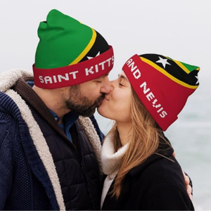 Cappello Lavorato a Maglia con Design Personalizzato della Bandiera Nazionale, Caldo e Morbido per l'Inverno, Comodo per lo Sci, Promozionale - Product Image 3