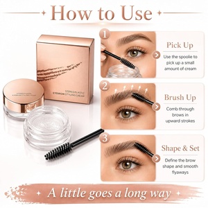 Cera para Cejas, Gel Fijador Transparente a Prueba de Agua - Product Image 1