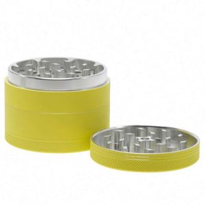 High Quality 2.5 Inch 4- Layer Luminous Matte Soft Rubber Silicone <b>Herb</b> <b>Grinder</b> Glowing in the Dark - Product Image 4