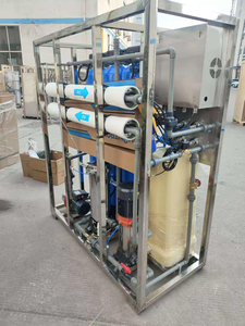 Système d'osmose inverse industriel 500 LPH <span class=keywords><strong>de</strong></span> qualité ingénierie pour le traitement <span class=keywords><strong>de</strong></span> l'eau <span class=keywords><strong>de</strong></span> puits foré PLC SS304 - Product Image 3