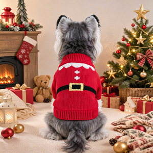 Warm Turtleneck Pet Knit <strong>Jumper</strong> Winter <strong>Xmas</strong> Tree Snowflake Pattern Pet Clothes for <strong>Dogs</strong> Cats Outfit Christmas <strong>Dog</strong> Sweater - Product Image 5