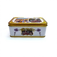 Boîte d'emballage pour capsules Actinidin, boîte en étain décorative, marque MSL, modèle ML-303