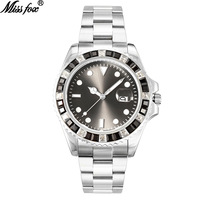 Montre pour homme, style décontracté et professionnel, design tendance, montre en acier inoxydable pour homme, date, étanche, multifonctionnelle, sport, quartz