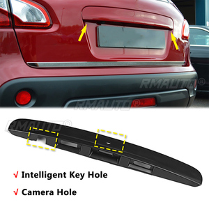 Rear Tailgate <b>Boot</b> Door Grab Handle Trim <b>Cover</b> Key Hole for Nissan Qashqai J10 JJ10 2007 2008 2009 2010 2011 2012 2013 2014 - Product Image 1