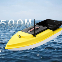 Perahu Umpan RC GPS 12kg, Jangkauan 800m, Kecepatan Tinggi 5mph, Penentuan Posisi Otomatis, Perahu Pancing Ikan Mas, Navigasi Tetap Cerdas