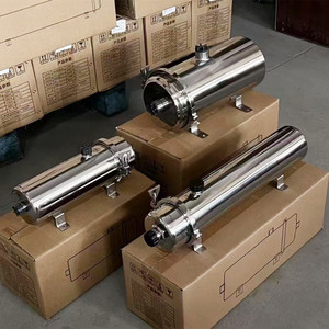 New Domestic Stainless Steel 304 Housing UF <b>Water</b> Filter 1000L/H L/H <b>Water</b> Filtration System PVDF Membrane <b>Water</b> Filter - Product Image 1
