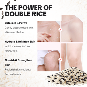 Etiqueta privada Facial Peel Shot Glow Removedor de células muertas de la piel Suero exfoliante con ácido para pelar arroz blanco para todo tipo de piel - Product Image 5