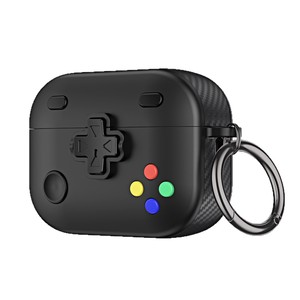Funda para <span class=keywords><strong>Airpods</strong></span> 4, compatible con <span class=keywords><strong>Airpods</strong></span> 1, 2, <span class=keywords><strong>3</strong></span> / Pro 2, diseño creativo de consola de juegos, estuche 3D de dibujos animados para auriculares con llavero - Product Image 3