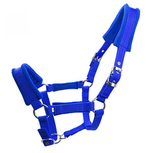Harnais de cheval western en nylon réglable personnalisé avec doublure en polaire pour <span class=keywords><strong>animaux</strong></span> et rembourrage doux - Product Image 1