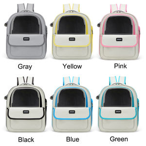 Nouveau design de sac à dos approuvé par la compagnie aérienne pour petits chiens et chats sac de transport pour animaux de compagnie avec caractéristiques de cage à chat - Product Image 2