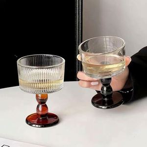 Gobelets imprimés en sérigraphie à rayures classiques, écologiques, design élégant haut de gamme, verre à glace pour diverses occasions - Product Image 2