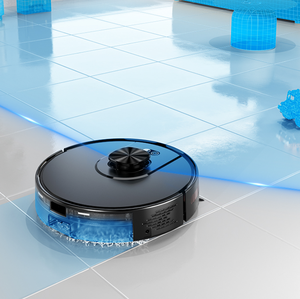 Aspiradora Robótica OEM Geerlepol V2L-SH con Función de Limpieza en Seco y Húmedo, Navegación Láser, Control por Aplicación Tuya, para Uso en Hoteles - Product Image 2