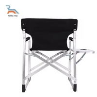 Chaise de réalisateur en aluminium portable légère chaise de réalisateur pliante chaise de camping pliante avec table d'appoint