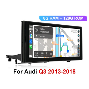 Autoradio Android 8 cœurs 12,3 pouces 8+128G Lecteur DVD GPS Navigation Multimédia pour <span class=keywords><strong>Audi</strong></span> <span class=keywords><strong>Q3</strong></span> 2013-2018 avec CarPlay et Android Auto - Product Image 2