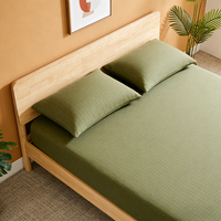 Drap-housse plat conducteur et antibactérien en fibre d'argent, pour mise à la terre, idéal pour la récupération du sommeil (vente en gros)