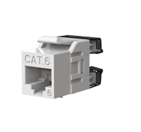 HOTION fabrika OEM Cat.6 Keystone Jack RJ45 8P8C UTP, 3u "altın kaplama