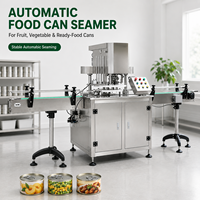 Machine de scellage automatique personnalisée en acier inoxydable 304 pour canettes en aluminium, étain et PET, qualité alimentaire, OEM