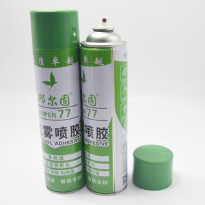 Adhesivo en Aerosol Bangergu Super 77, Pegamento Frío Multiusos para Papel, Bordado en Pared y Dísticos - Product Image 2