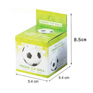 Spinner de Dedo Unisex de Plástico de 55 mm, Diseño de Mini Balón de Fútbol, Juguete Giratorio Antiestrés para Escritorio, Marca QF - Product Image 5