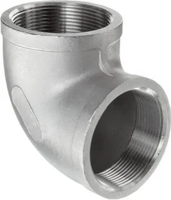 Raccords de tuyauterie coudés à 3 voies en acier inoxydable 316 moulé avec précision OEM, 90 degrés, connecteur de tube moulé P690-D1/0.02mm ISO9001:2015