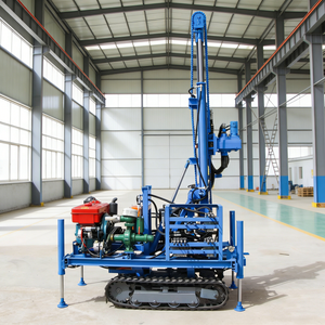 מקדחת בארות מים הידראולית מסוג דיזל זחלית 200 מטר 260 מטר לקידוחי בור - Product Image 6