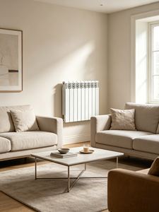 <span class=keywords><strong>Radiateur</strong></span> mural en <span class=keywords><strong>aluminium</strong></span> moulé sous pression blanc pour chauffage à l'<span class=keywords><strong>eau</strong></span> <span class=keywords><strong>chaude</strong></span>, idéal pour chambre à coucher et maison - Product Image 3