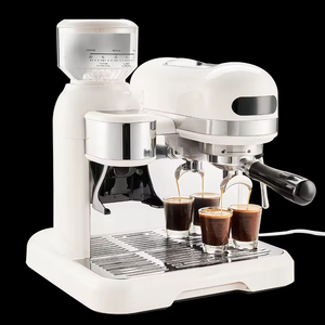 Machine à expresso professionnelle 3-en-1 1550W, 20 bars, du grain à la tasse, pour usage commercial et domestique - Product Image 5