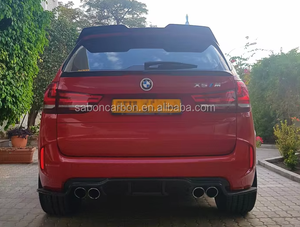 BMW F85 x5m कार्बन फाइबर के लिए 3 डी शैली रियर विसारक - Product Image 4