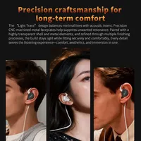 GK Streak HiFi Dual Driver KUN Hybride Planaire Dynamique avec Câble Détachable Intra-auriculaires IEM Écouteurs Moniteurs