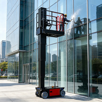 Plateforme élévatrice mobile mini de haute qualité 6m 8m 10m, élévateur hydraulique à mât en alliage, plateforme élévatrice électrique