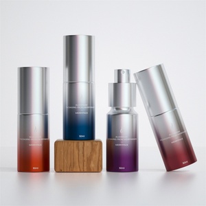 White 30ml ~500ml Aluminum Spray <b>Bottle</b> for Perfume Cosmetics <b>Mist</b> Metal Cosmetic Packaging - Product Image 2