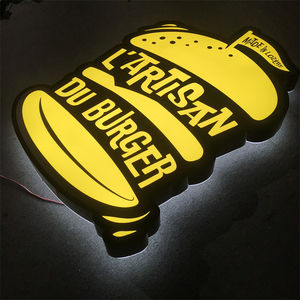 कस्टम नेतृत्व वाले बैकलिट सिग्नल बोर्ड लोगो आउटडोर स्टोर फ्रंट चैनल साइन बिजनेस शॉप विज्ञापन 3 डी पत्र - Product Image 3