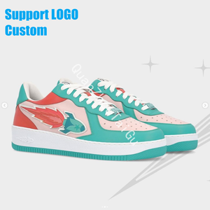 Chaussures personnalisées Baskets en cuir de haute qualité avec logo Chaussures de skateboard de <span class=keywords><strong>basket</strong></span>-ball décontractées personnalisées pour hommes - Product Image 5