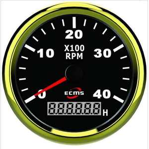 Tachymètre analogique 4000 tr/min 85 mm Nouvel affichage LED Modification de bateau de yacht de voiture Fabrication pour tension 12V - Product Image 3