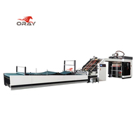 Laminateur de carton ondulé Oray à grande vitesse, entièrement automatique, 3 plis, à entraînement mécanique, écologique, pour carton et bois chimique