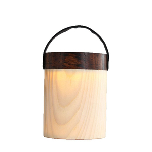 Plastic LED Night <b>Light</b> Warm White 2700K <b>USB</b> <b>Rechargeable</b> Manual Button Dimmable 83mm Diameter 117mm Height Minimalist Home - Product Image 4