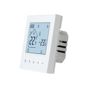 Beok Digital Touchpad Contemporain Wifi Tuya 3a Connexion Filaire Chaudière à Gaz <span class=keywords><strong>Thermostat</strong></span> <span class=keywords><strong>pour</strong></span> Systèmes de <span class=keywords><strong>Chauffage</strong></span> par le <span class=keywords><strong>Sol</strong></span> - Product Image 2