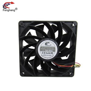 Quạt Tốc Độ Cao 120Mm 120*120*38Mm DC12V 2.7A 4Pin <span class=keywords><strong>PWM</strong></span> Rgb PC Quạt Không Chổi Than Máy Chủ 120Mm Quạt Làm Mát Thông Gió Tốc Độ Cao - Product Image 1