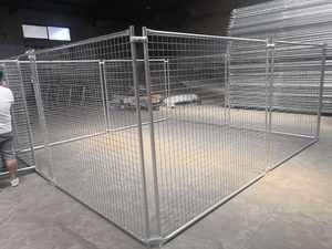 <span class=keywords><strong>Prix</strong></span> de gros pour <span class=keywords><strong>chenil</strong></span> pour chien en fer de grande taille pour l'extérieur/clôture en treillis métallique/<span class=keywords><strong>chenil</strong></span> pour chien - Product Image 6