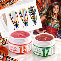 Gel UV pour sculpture d'ongles 15ml, extension d'ongles, à retirer par trempage, respectueux de l'environnement, certifié CE, gel acrylique UV/LED, 21 couleurs